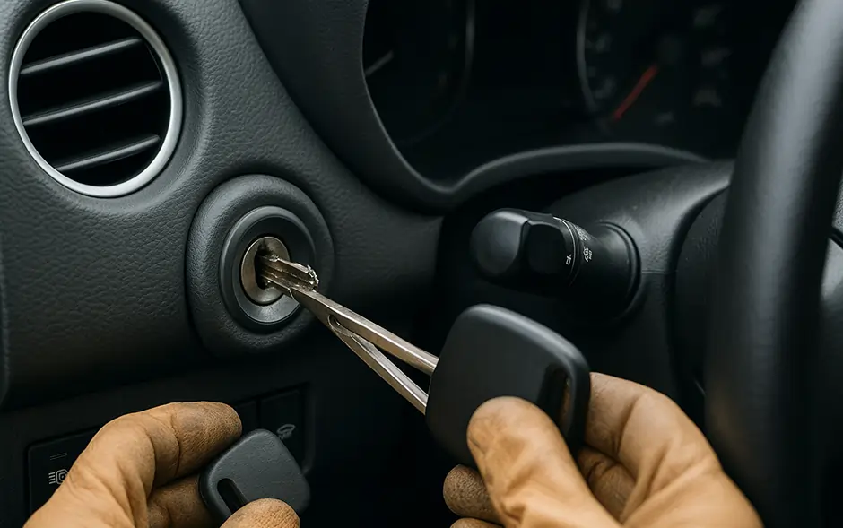 Fast car key extraction and ignition repair in Burien
