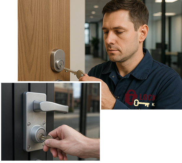 Commercial locksmith Kent WA