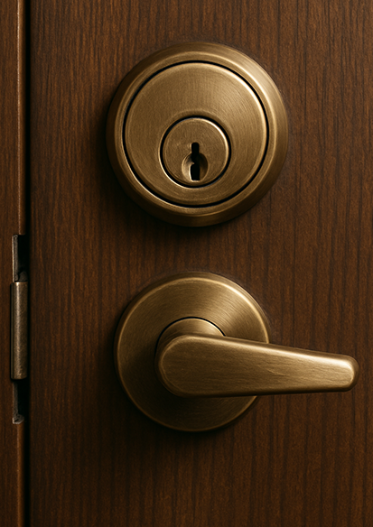 secure office door with keypad lock Kent